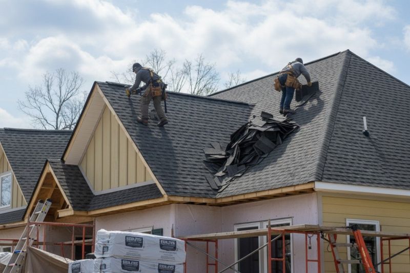 Damaged Roof Replacement in Nashua, NH