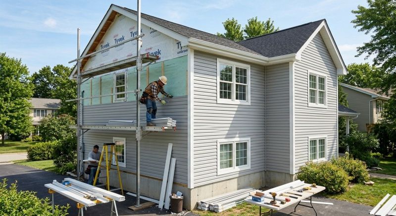 Synthetic Siding Installation in West Hartford, CT